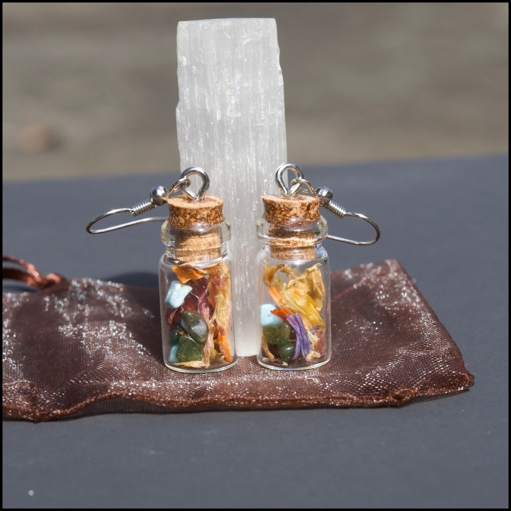 The Ultimate Healer Vial Earrings